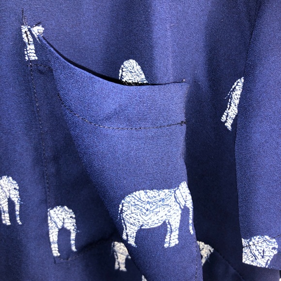 TORRID Elephant Print Top - Picture 7 of 10